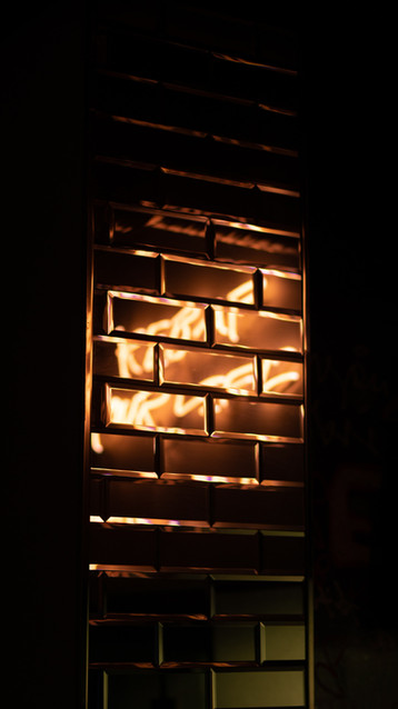 Kebap your Life reflection inside the Kebap with Attitude restaurant