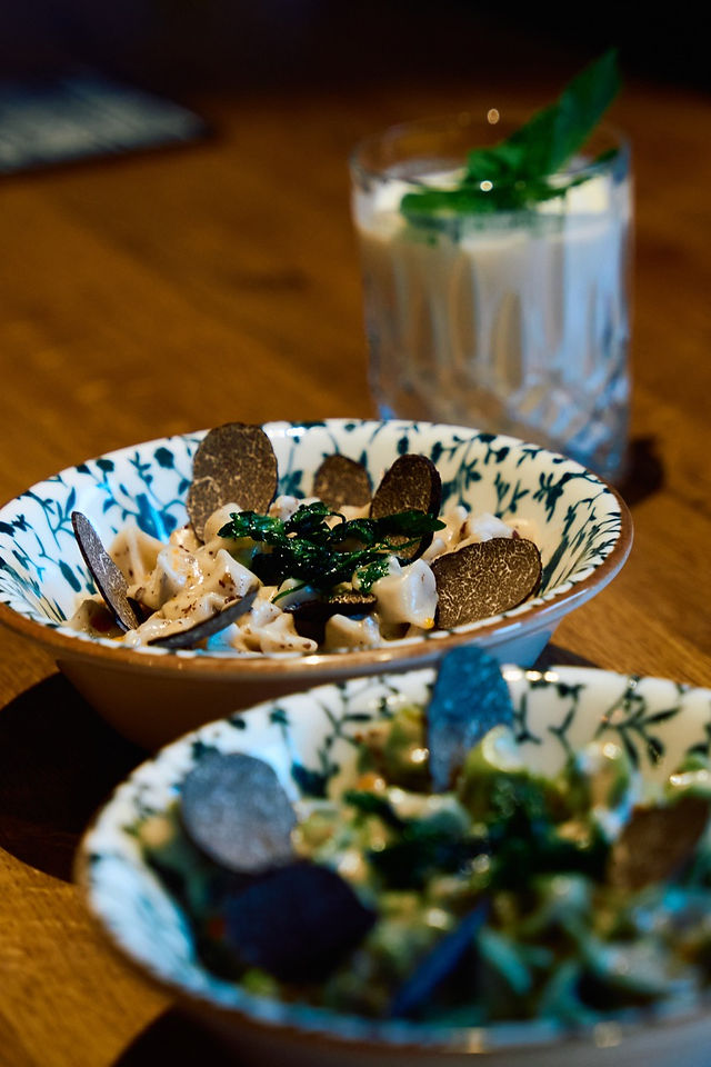 Truffle Manti - Mezze - Autumn Specials 2024 - Kebap with Attitude Berlin