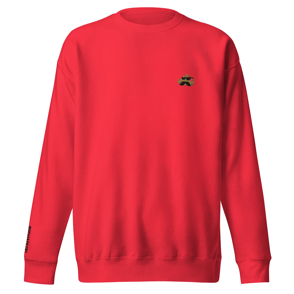 Thumbnail: KEBAP WITH ATTITUDE UNISEX PREMIUM SWEATSHIRT