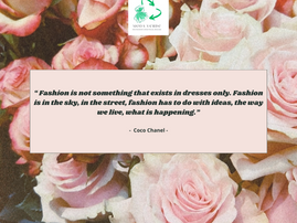 - Coco Chanel -