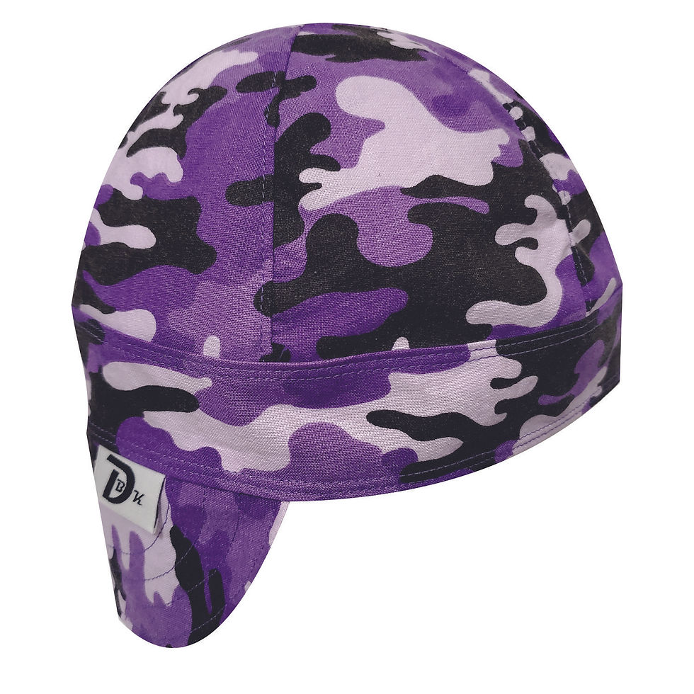 Camouflage Print Caps DBK Welding Caps