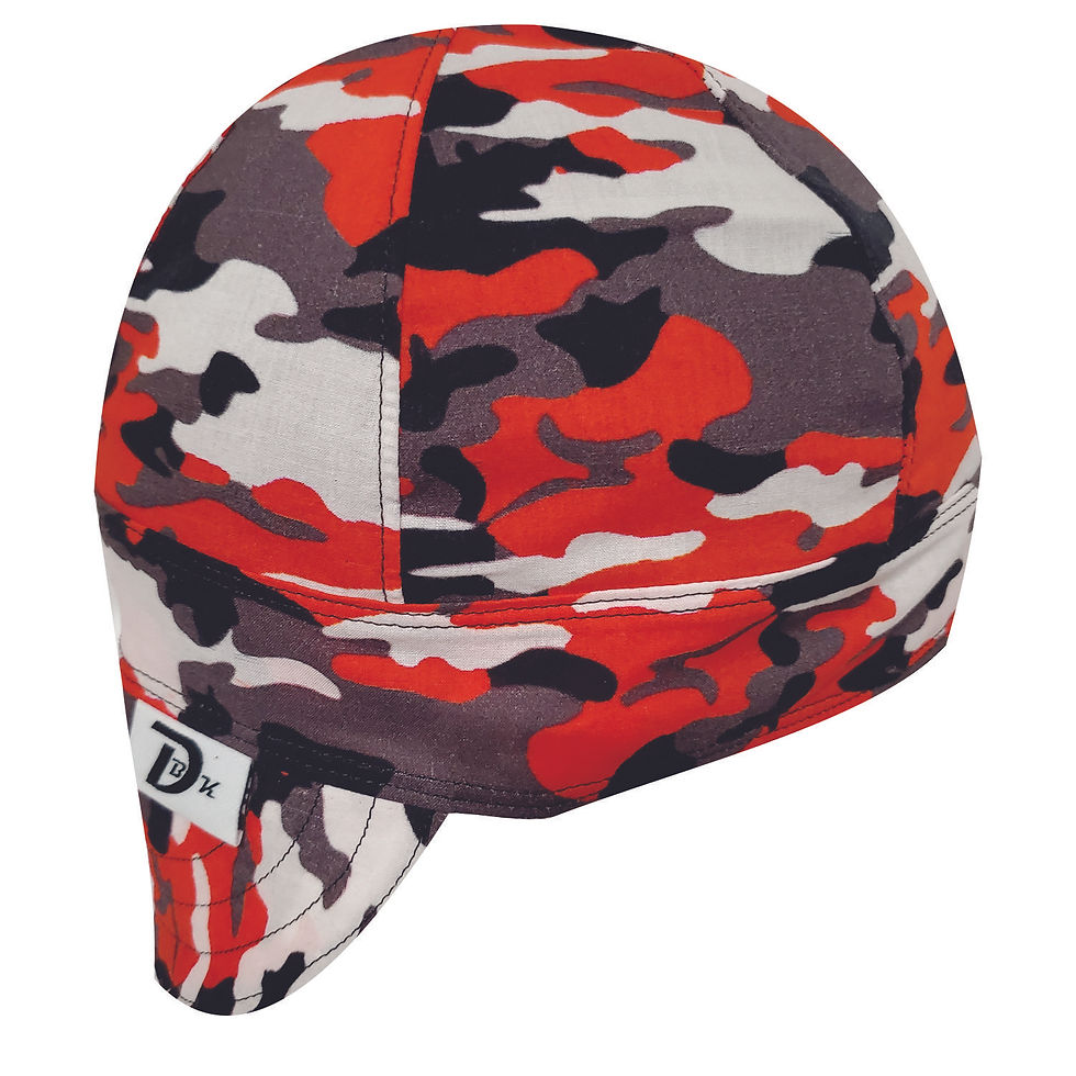 Camouflage Print Caps DBK Welding Caps