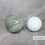 Thumbnail: Rare peyote cactus (Lophophora fricii v. Super White), 5–5.9 cm wide, shown next to a golf ball for size reference