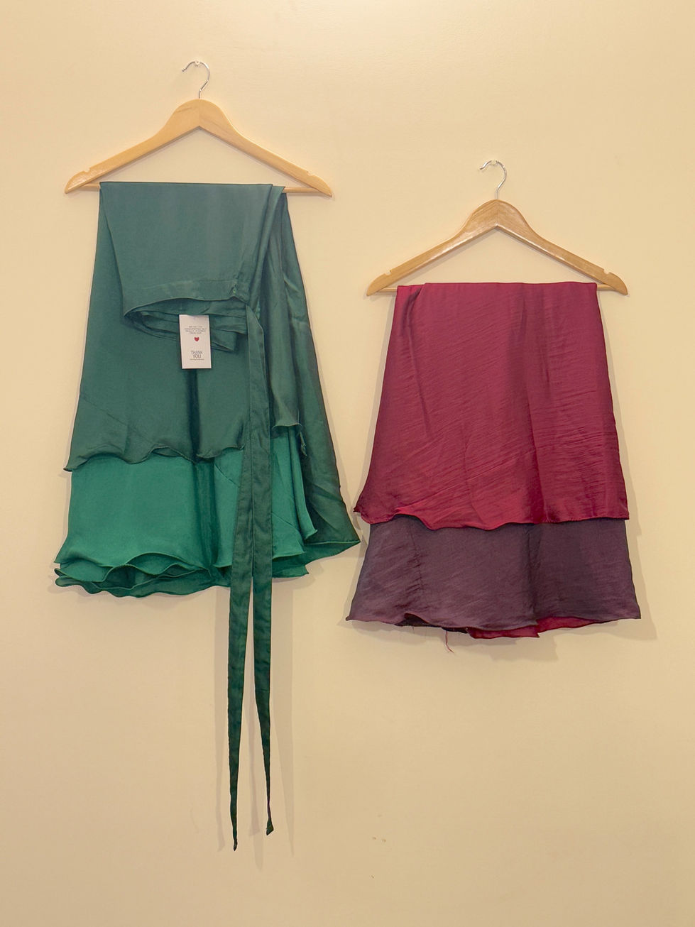 Emerald Tide and Ruby Cascade