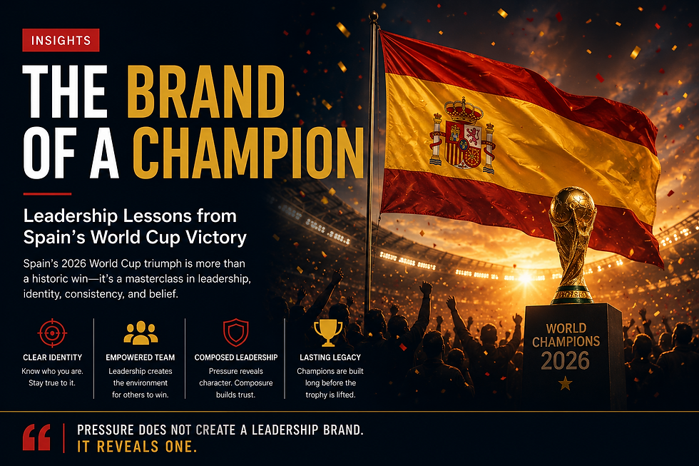 The Brand of a Champion: Leadership Lessons from Spain’s World Cup Victory
