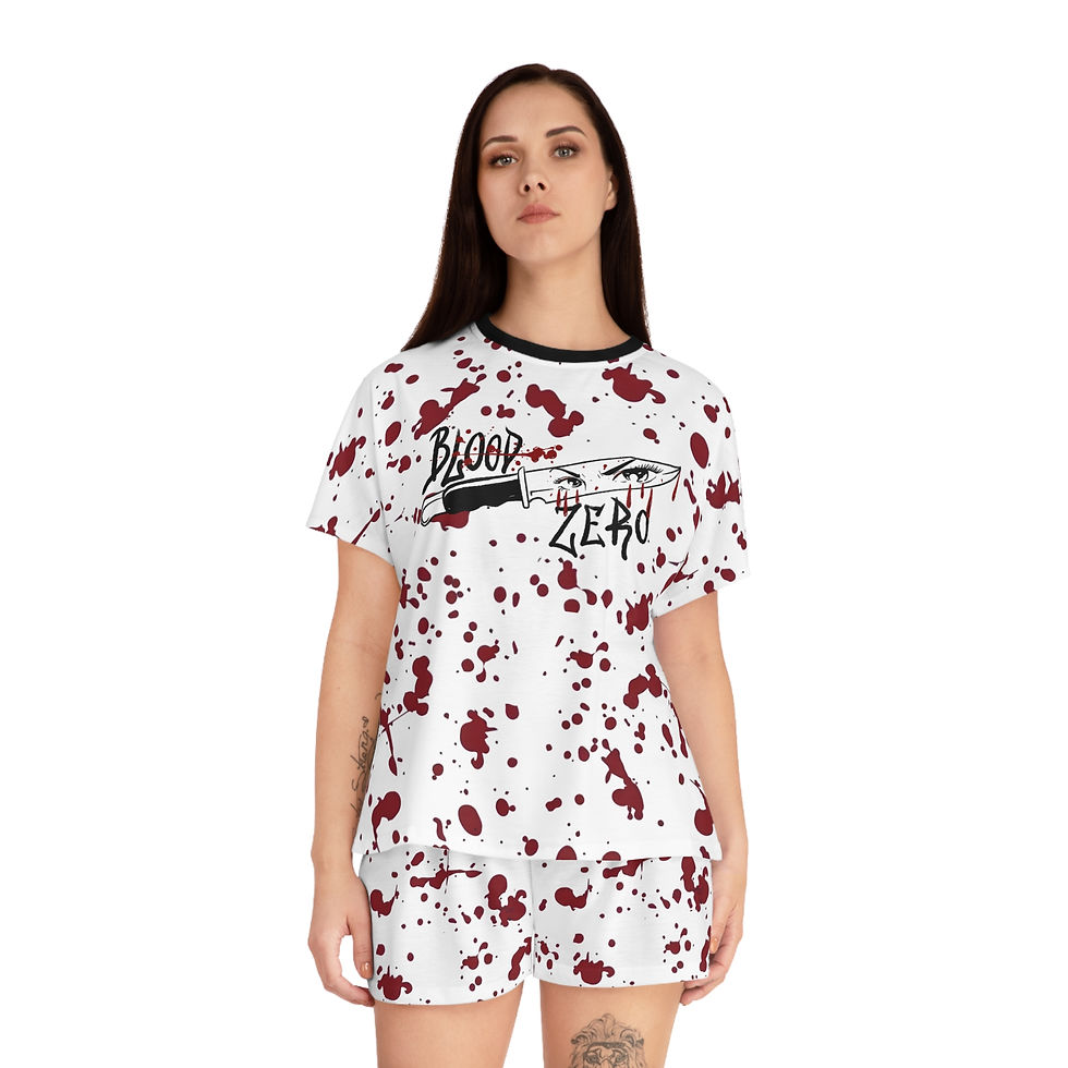 Thumbnail: Blood Splatter Women's Pajama Set