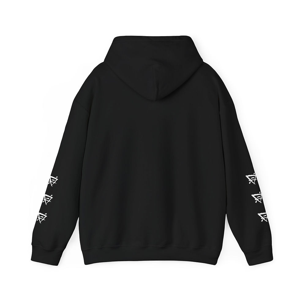 Thumbnail: Blood Zero Hoodie with Printed Sleeves