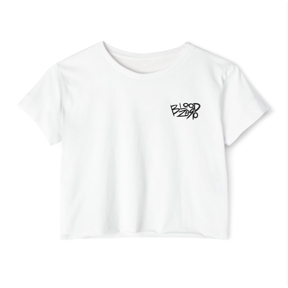 Thumbnail: Women's Crop Top (Black Lettering)