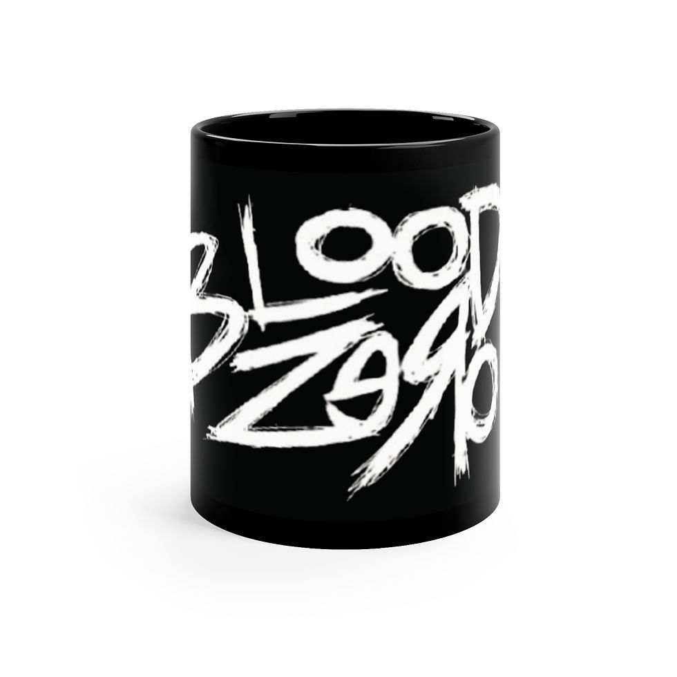 Thumbnail: Blood Zero Coffee Mug, Black