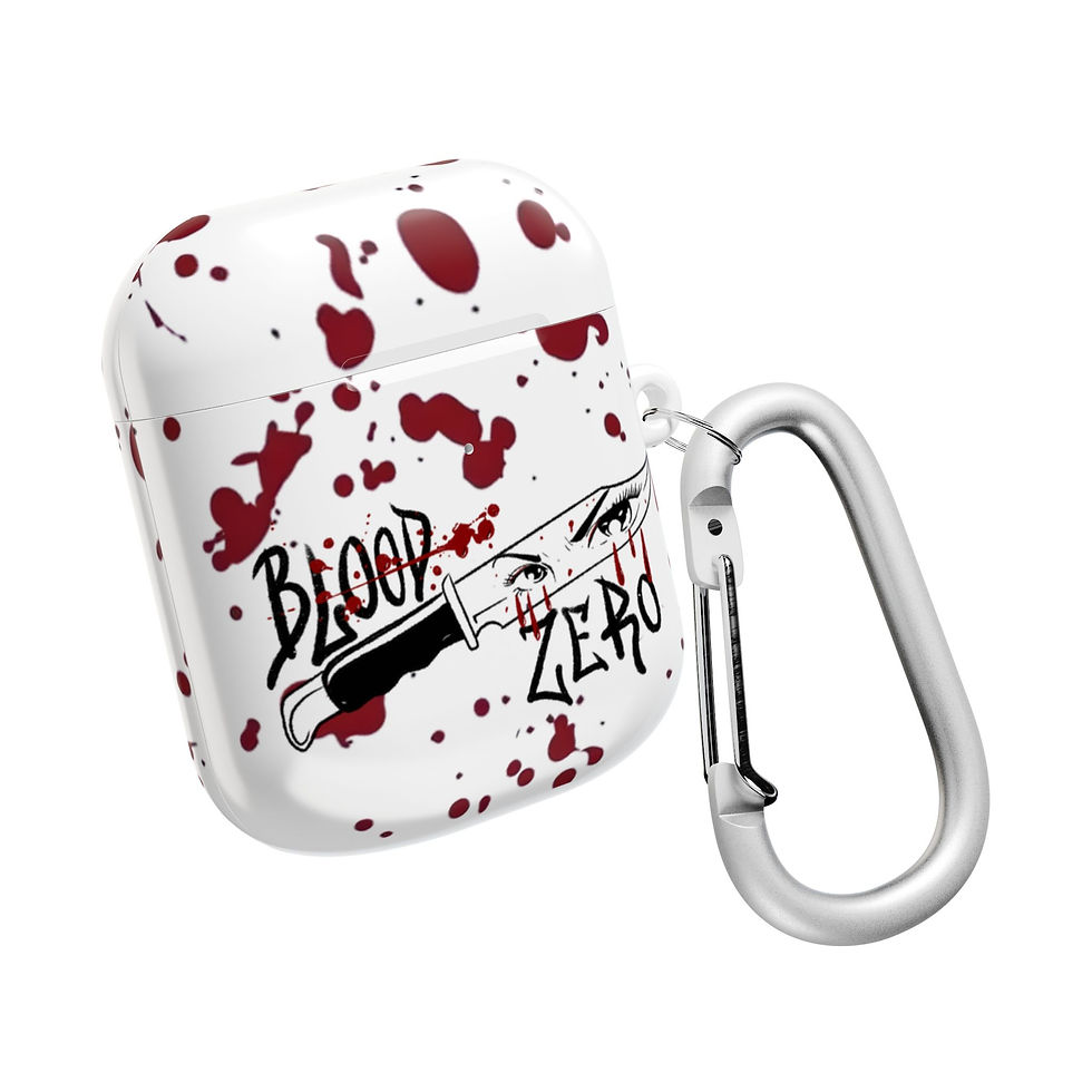 Thumbnail: Blood Splatter Graphic AirPod Case