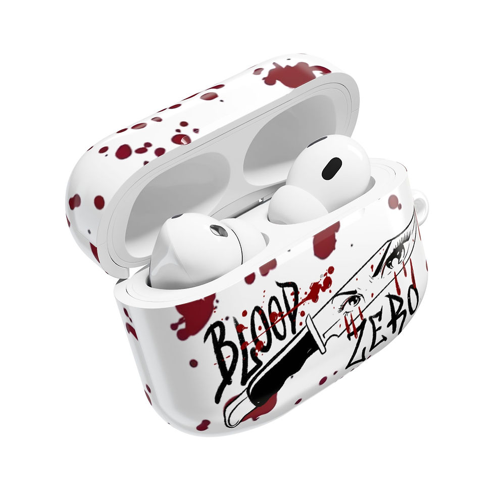 Thumbnail: Blood Splatter Graphic AirPod Case