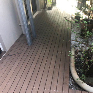 Lennox head recycled plastic composite decking