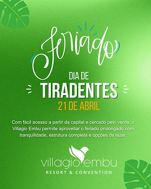 feriado villagio embu