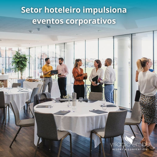 Setor hoteleiro impulsiona eventos corporativos