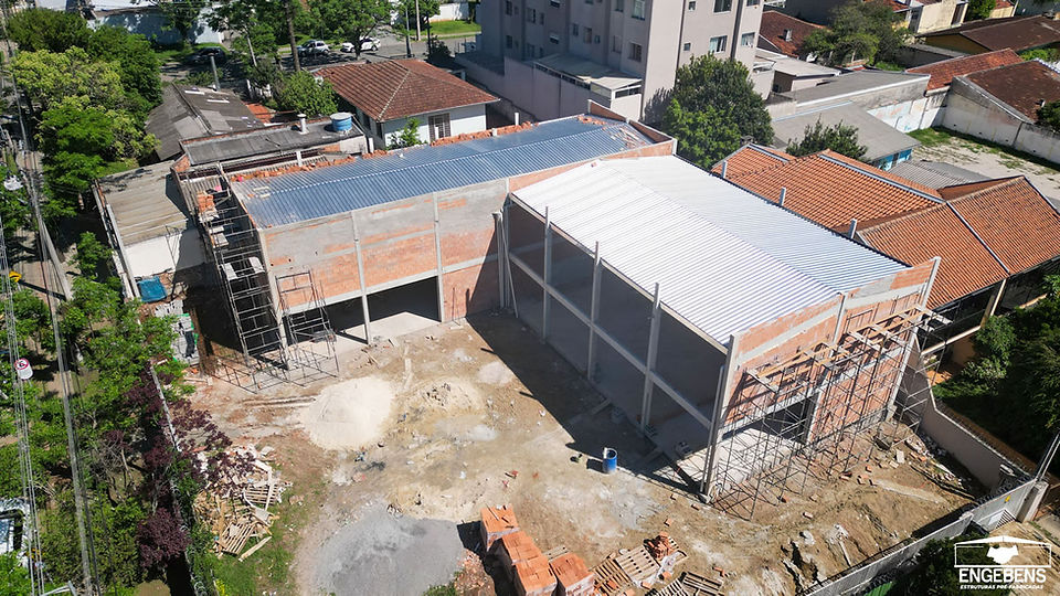 Barracão Jardim das Américas - Obra Engebens