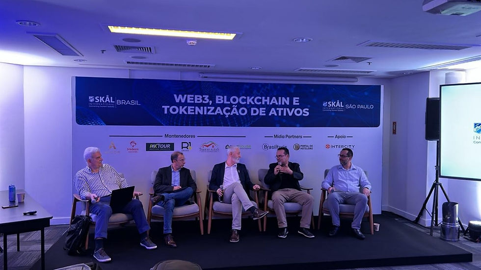 Walter Teixeira, Marcos Vilas Boas, Tadeu Cunha, Paulo Regis e Ricardo Zago. Crédito: LH Miranda