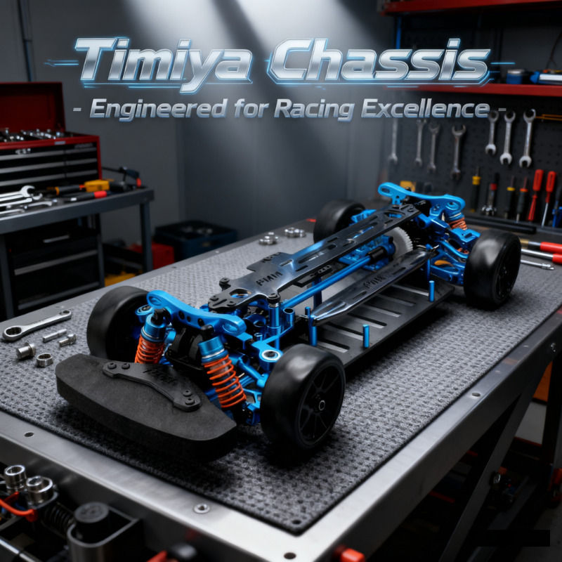 New Tamiya Sakura TT02B TT02 TT01 TT01V2 1:10 4WD RC Car Carbon Fiber Frame Al A