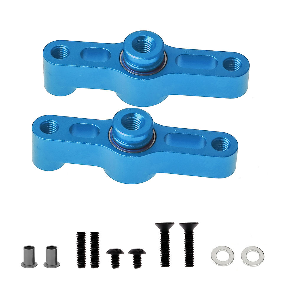 Thumbnail: Tamiya 54574 Aluminum Steering Set for TT-02 Chassis Precision CNC Upgrade Durab