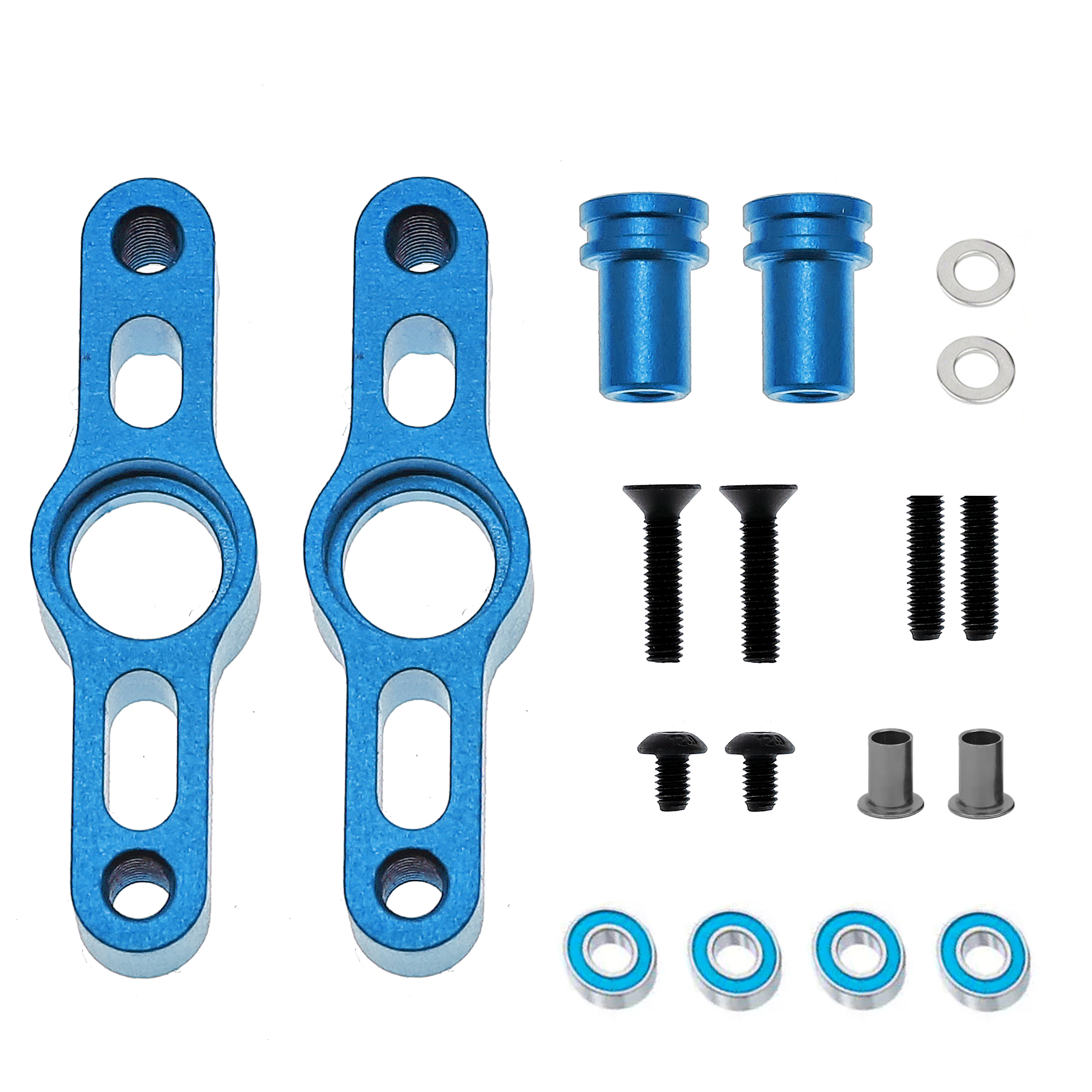 Tamiya 54574 Aluminum Steering Set for TT-02 Chassis Precision CNC Upgrade Durab