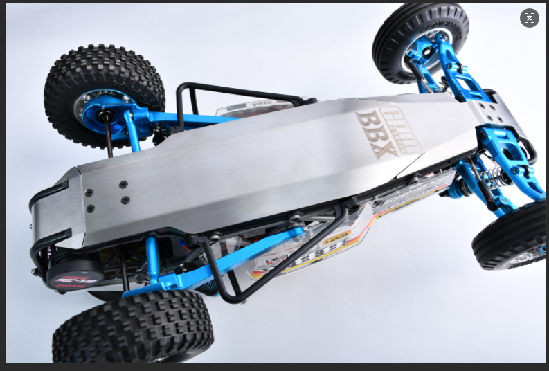 Thumbnail: GPM TAMIYA 1/10 BBX BB-01 CHASSIS-58719 For STAINLESS STEEL INTEGRATED CHASSIS S