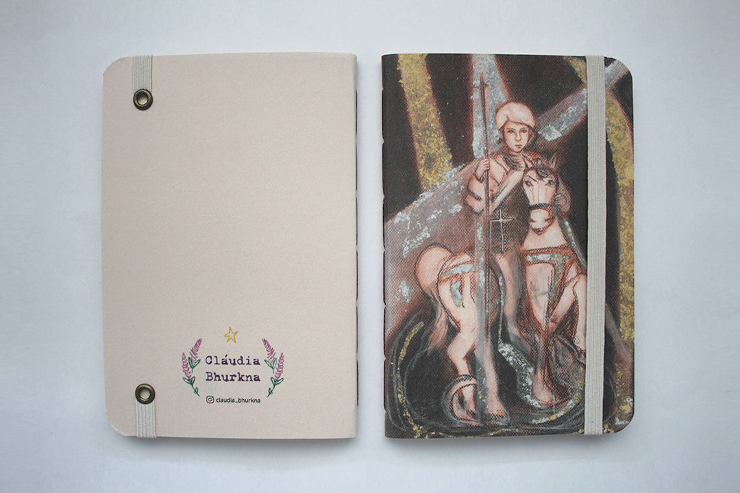 Caderno São Jorge o Moço (10 X 15 cm)