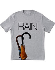 Rain Print T-Shirt