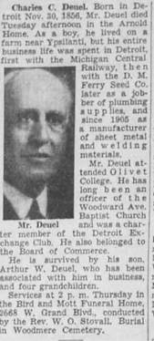 Charles Culver Deuel 1