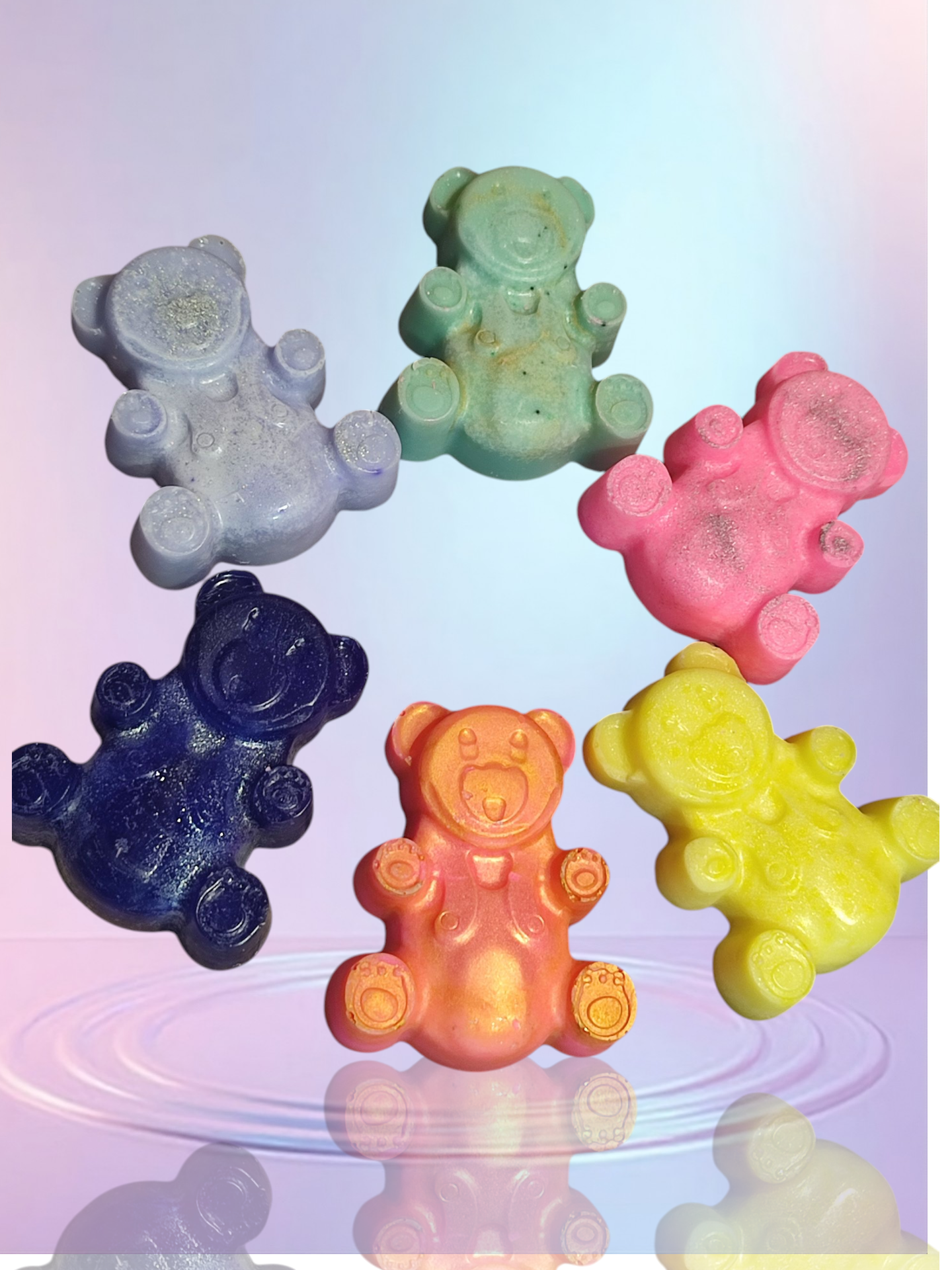 Teddy bear wax melts