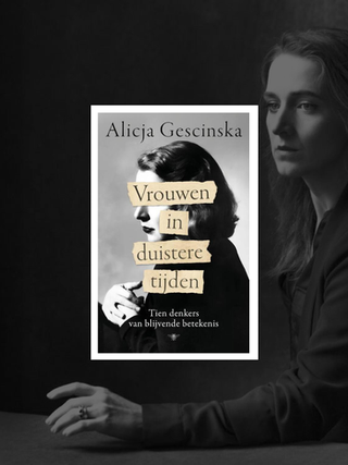 denken als verzet recensie vrouwen in duistere tijden kaft boek alicja gescinska