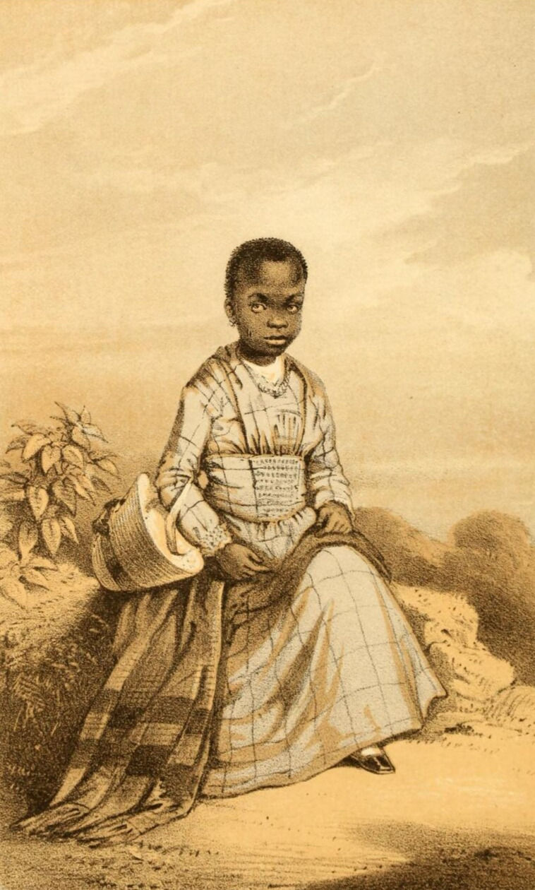 sarah forbes bonetta tekening door frederick e forbes