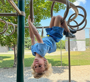 Child on a playground