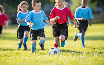 Kids Playing Soccer