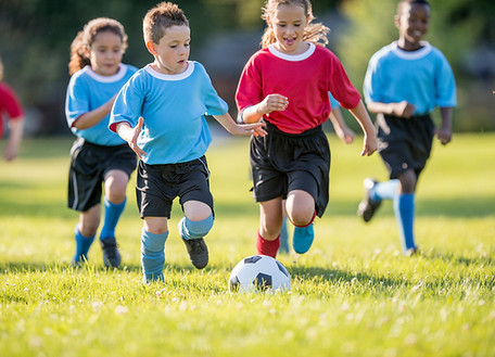 Kids Playing Soccer