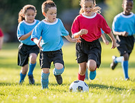 Kids Playing Soccer
