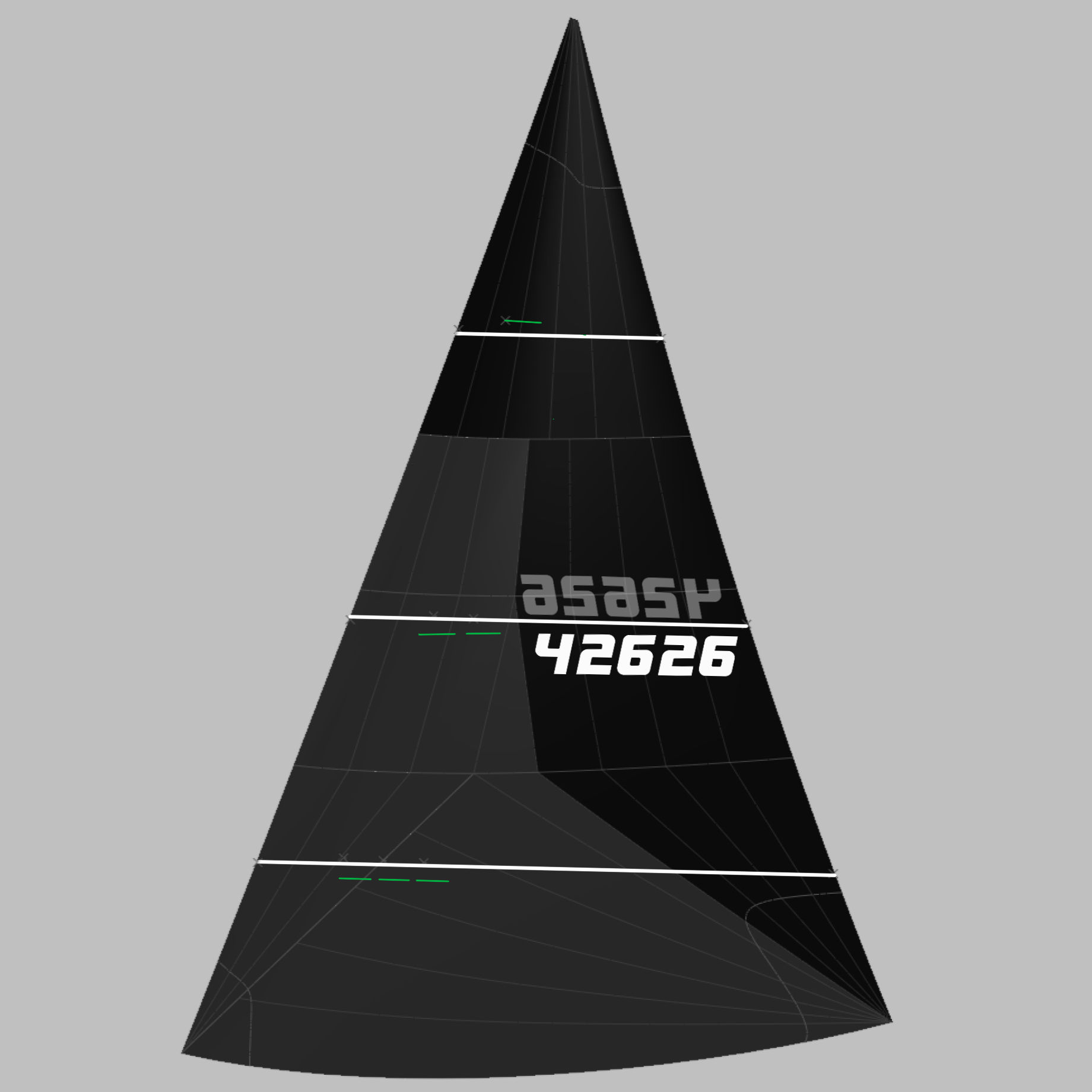 j/22 phrf racing 155% genoa. Made for speed and non class events