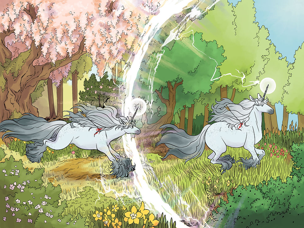 Thumbnail: Thorn the Unicorn — Book 1 (eBook)