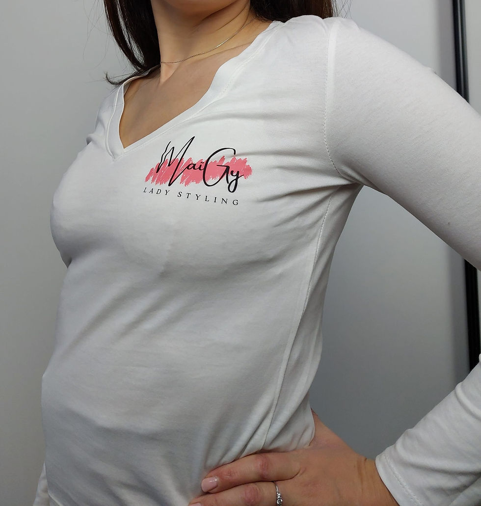 Thumbnail: White Long Sleeve T-Shirt