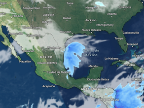 Lluvias y viento fuerte afectarán a la Península de Yucatán esta semana