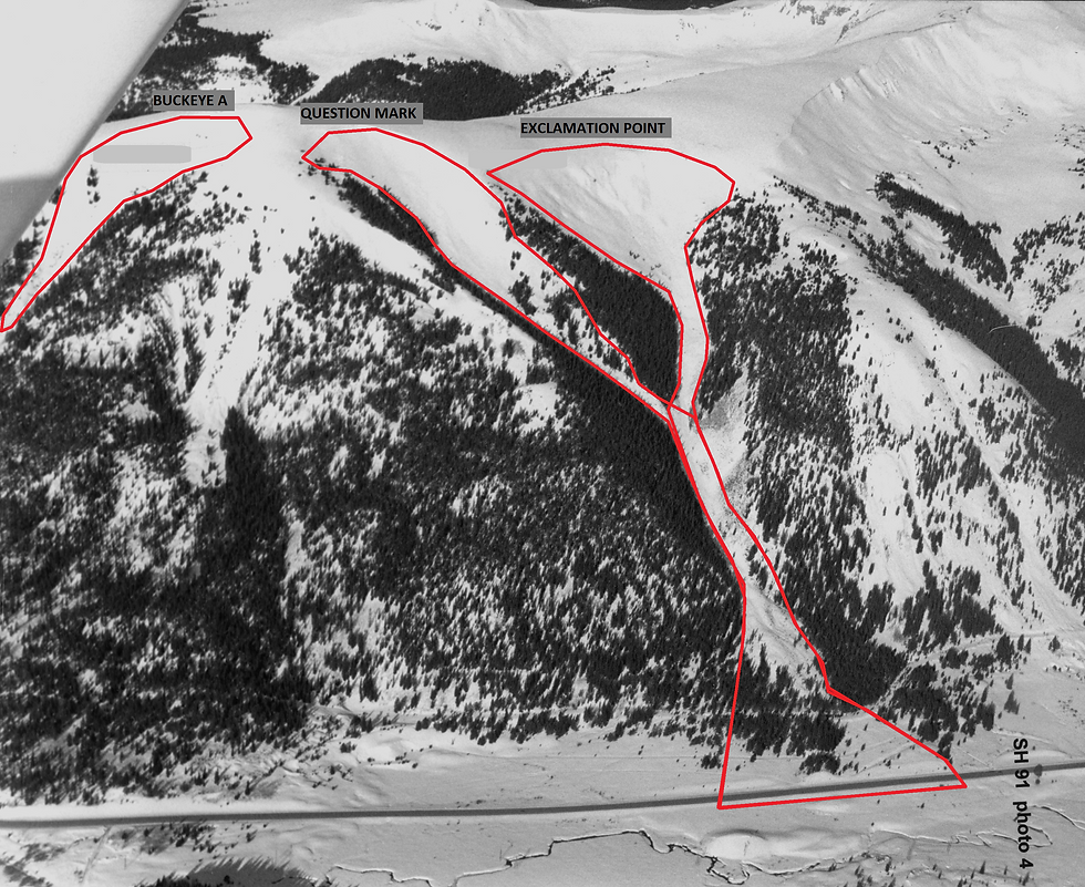 Highway Avalanche Path Mapping