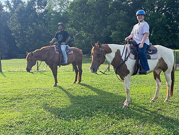 2025 Michael on June Josie on Boss.jpg