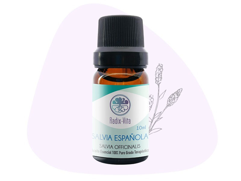 Aceite esencial de Salvia Española
