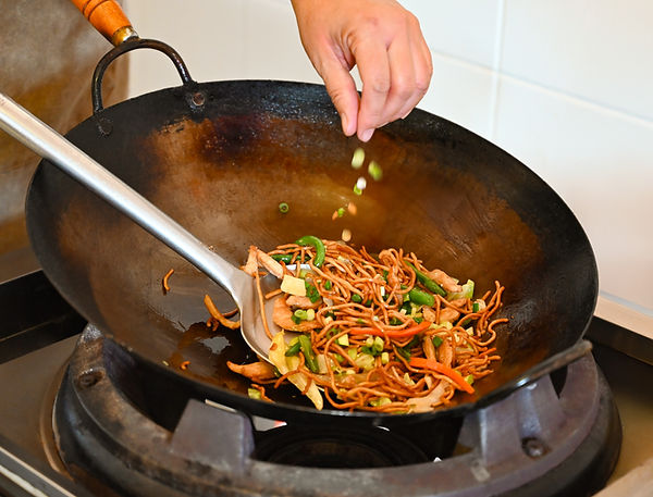Making Stir Fry