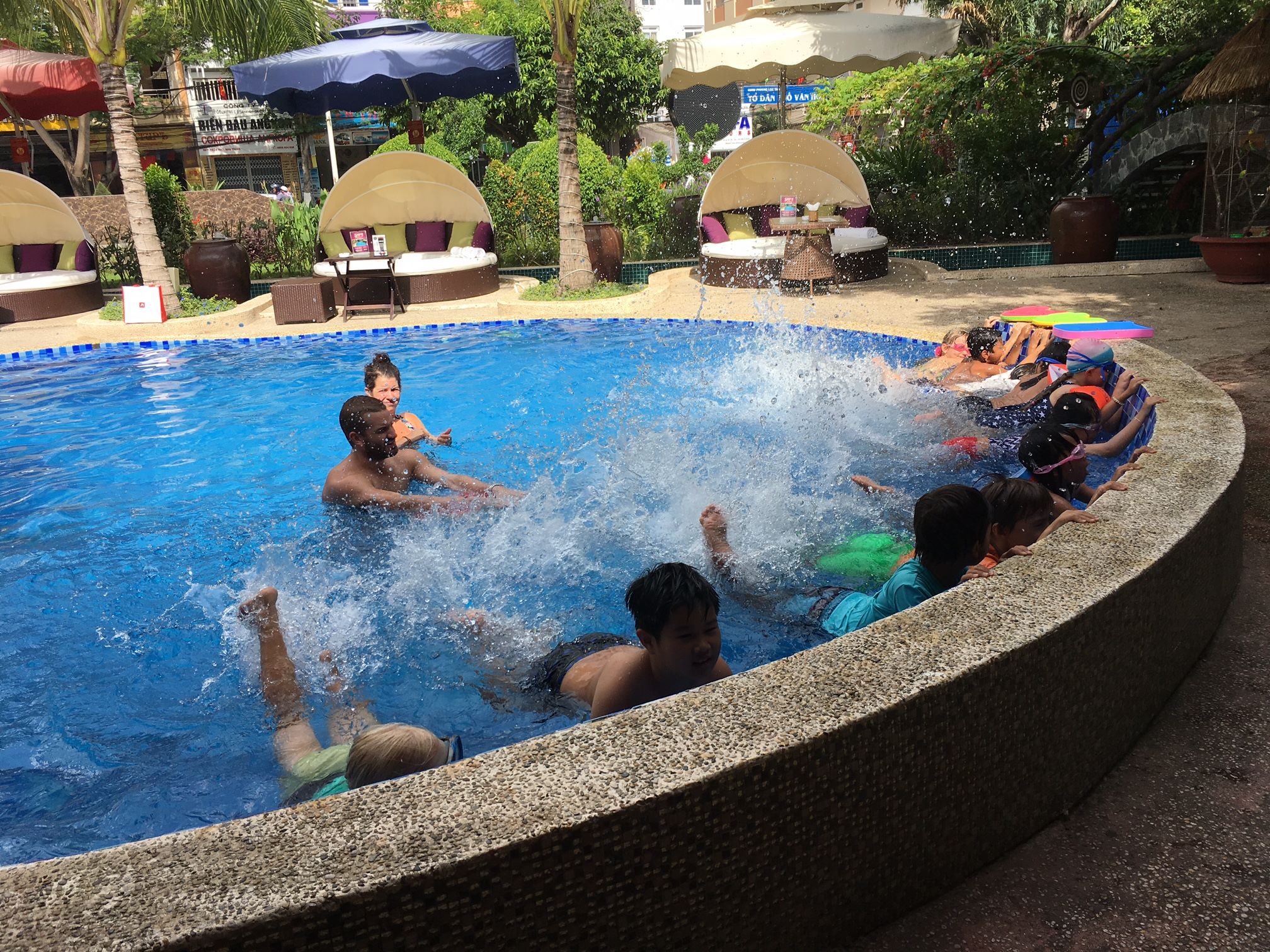Pool with Dan