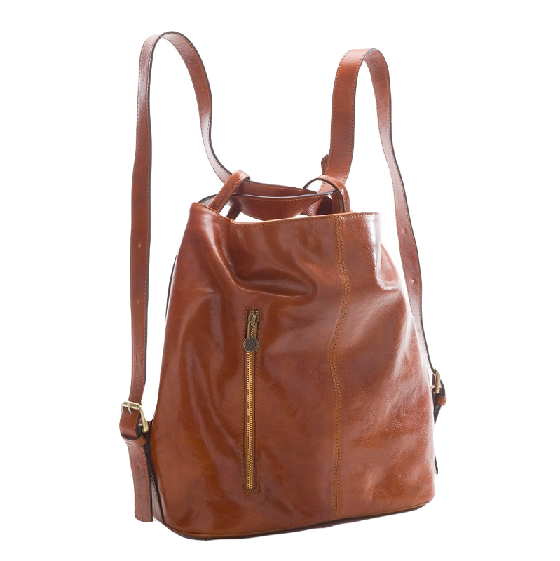 Thumbnail: תיק גב-כתף כאמל