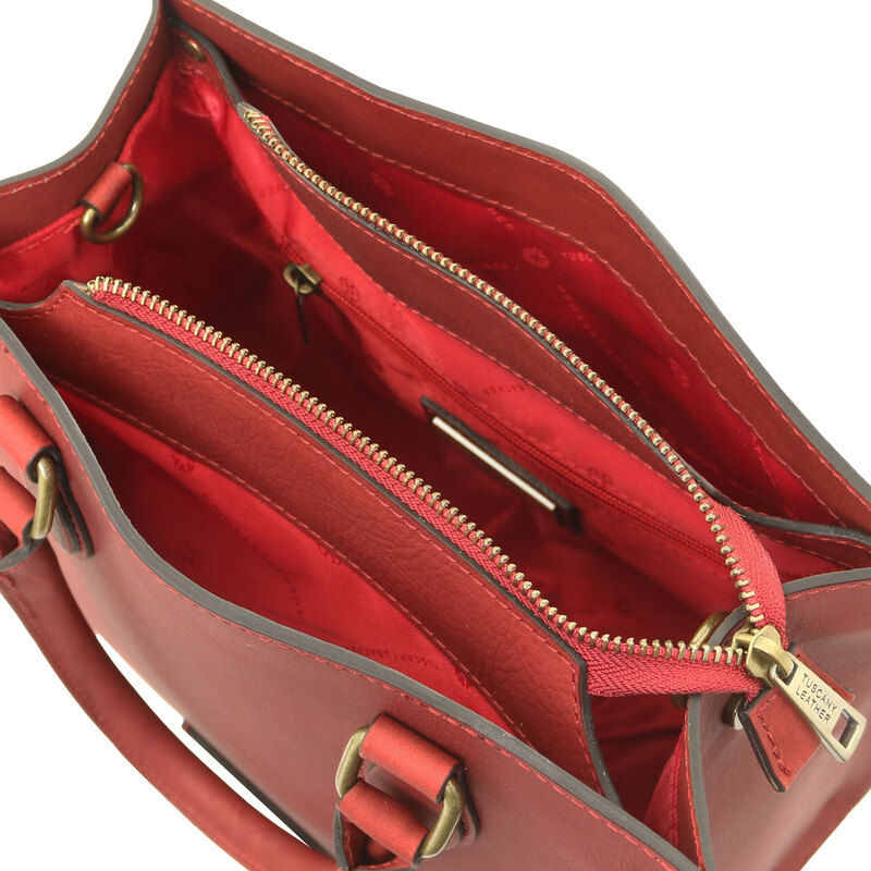 Thumbnail: תיק עור לנשים בסגנון Frame Bag