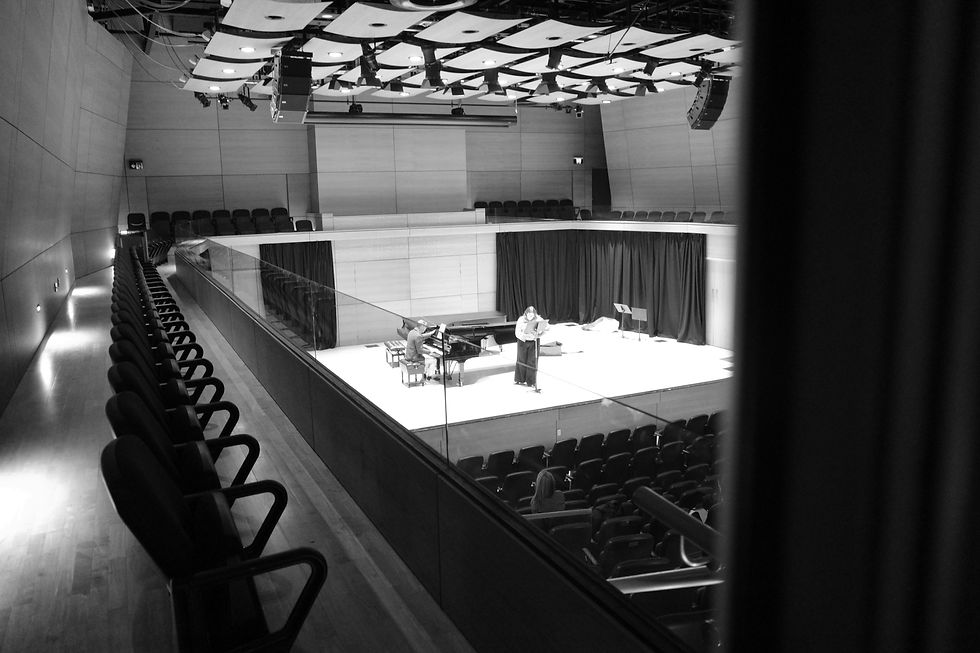 Week 11: Photographing Silence — Capturing the Empty Stage at Gallagher Academy Concert Chamber