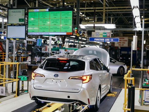 Data Analytics for Toyota Facility Digital Shadow 