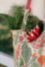 Thumbnail: Big Organic Cotton Tote - Veggie