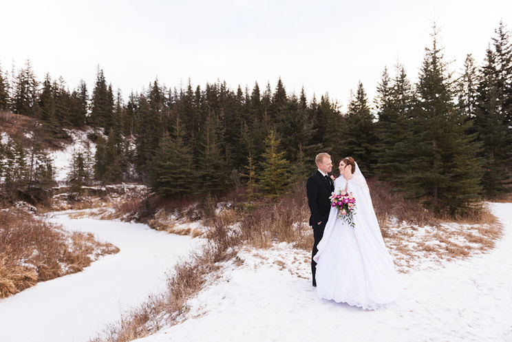 Meagan + Craig | YEG Winter Wedding