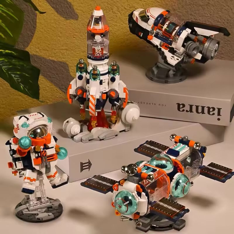 Miniatura: Juego de bloques space 